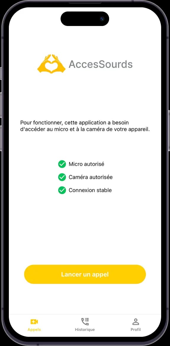 Connexion instantanée